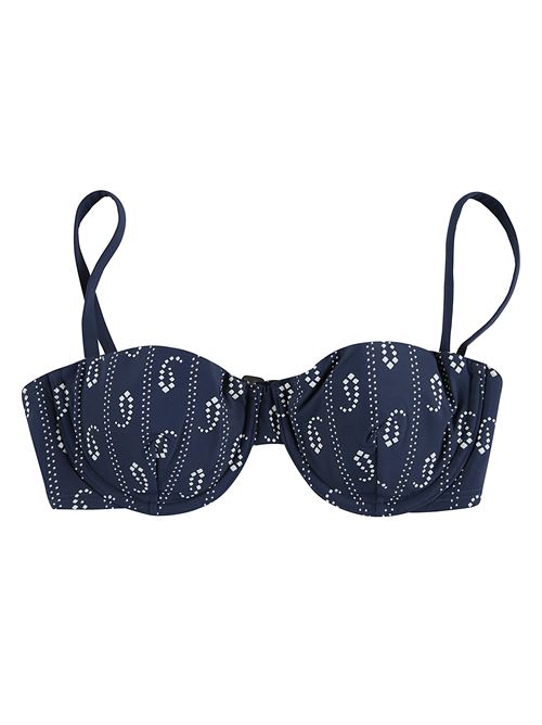 Printed bikini top TORY BURCH | 175244401